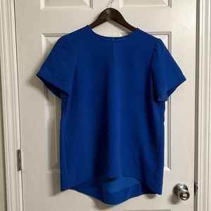 Madewell Size M Royal Blue Blouse